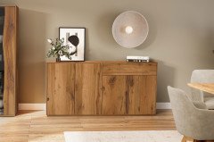 Arco-living von Schösswender - Hängeregal WAR 03 Kupfereiche bronze geölt