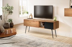 Arco-living von Schösswender - Hängeregal WAR 03 Kupfereiche bronze geölt