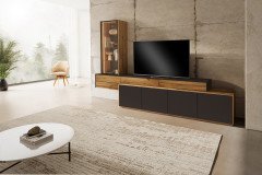 Arco-living von Schösswender - Hängeregal WAR 03 Kupfereiche bronze geölt