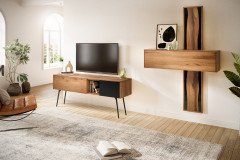 Arco-living von Schösswender - Hängeregal WAR 03 Kupfereiche bronze geölt