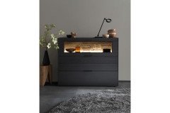 Yoris von SCHÖNER WOHNEN - Beistelltisch Kerneiche Umato