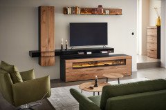 Yoris von SCHÖNER WOHNEN - Beistelltisch Kerneiche Umato