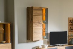 Como von Schösswender - Wohnwand VSCO 01R Kupfereiche bronze geölt