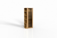 Ferrara von Schösswender - Hängeregal FE 01 Wildeiche hell lackiert