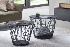 Naturstücke von Hartmann - Beistelltisch Riffeiche Umato