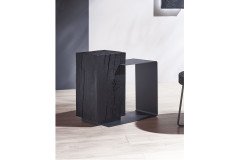 Naturstücke von Hartmann - Beistelltisch Riffeiche Umato