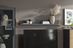 Stella-living von Elfo Möbel - Wohnwand Eiche