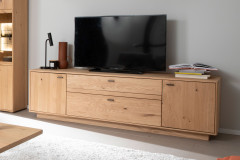 Freeport von MCA - Wohnwand dreiteilig, Ast-/ Balkeneiche