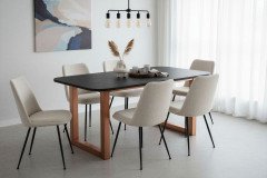 Black Smooth von SIT Möbel - Beistelltisch Mangoholz, massiv