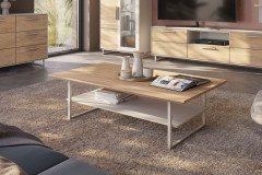 Kai von Elfo Möbel - Wohnwand Eiche bianco