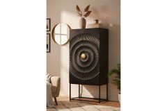 Black Smooth von SIT Möbel - Beistelltisch Mangoholz, massiv