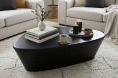 Black Smooth von SIT Möbel - Beistelltisch Mangoholz, massiv