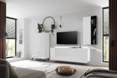 Colors von Mäusbacher - Couchtisch in Vulkanschwarz