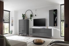 Colors von Mäusbacher - Couchtisch in Vulkanschwarz