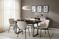 Black Smooth von SIT Möbel - Beistelltisch Mangoholz, massiv