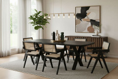 Black Smooth von SIT Möbel - Beistelltisch Mangoholz, massiv