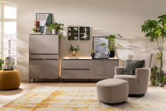 Reno-living von set one by Musterring - Sideboard KO-221 olivgrün