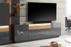 Nova von Mäusbacher - Lowboard LB-23-214 Glas anthrazit