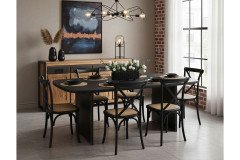 Black Smooth von SIT Möbel - Beistelltisch Mangoholz, massiv