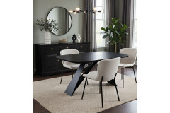 Black Smooth von SIT Möbel - Beistelltisch Mangoholz, massiv