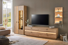 Boca von IDEAL Möbel - Wohnwand in Eiche Artisan