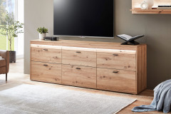 Boca von IDEAL Möbel - Wohnwand in Eiche Artisan