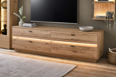 Boca von IDEAL Möbel - Wohnwand in Eiche Artisan