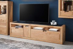 Esberg von IDEAL Möbel - Wohnwand Artisan Eiche und Schieferoptik
