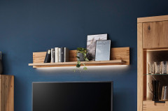 Esberg von IDEAL Möbel - Wohnwand Artisan Eiche und Schieferoptik