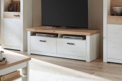 Nizza von IDEAL Möbel - Wohnwand Pino Aurelio und Eiche Artisan
