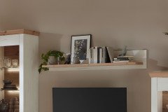 Nizza von IDEAL Möbel - Wohnwand Pino Aurelio und Eiche Artisan