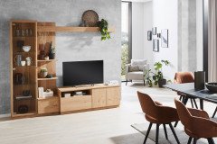 Tessaro-living von Schösswender - Hängeschrank TE 32OR Risseiche/ Samtlack