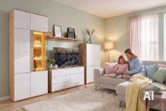 Alpha-living von RMI Möbel - Sideboard in Alteiche