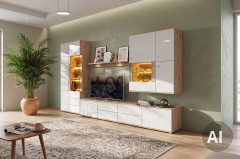 Alpha-living von RMI Möbel - Sideboard in Alteiche