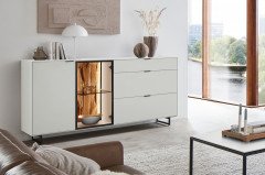 WM 2470 von Wöstmann - Sideboard in Lack graphitgrau