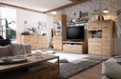 Espero von MCA - Couchtisch in Asteiche mit Rollen