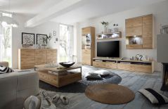 Espero von MCA - Couchtisch in Asteiche mit Rollen