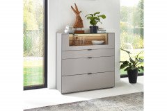 WM 2380 von Wöstmann - Sideboard in Lack graphitgrau