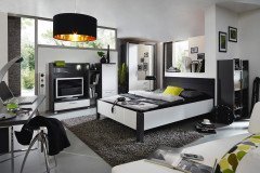 Nice4Home-F von Rauch Orange - Raumteiler mit Schräge weiß