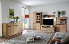 Korsika von IDEAL Möbel - Wohnwand 01 Kernbuche