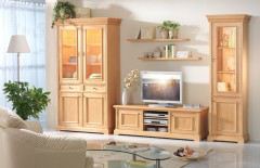 Victoria-living von Dudinger - Vitrinenschrank Fichte antik gewachst