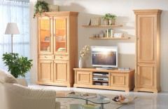 Victoria-living von Dudinger - Vitrinenschrank Fichte antik gewachst