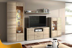 Siena-living von RMI Möbel - Wohnwand 1830-32 Sonoma Eiche