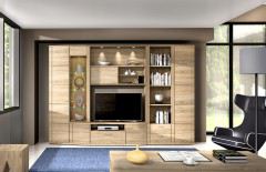 Siena-living von RMI Möbel - Wohnwand 1830-32 Sonoma Eiche