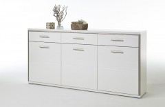 Trento von MCA - Wohnwand II weiß Hochglanz