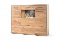 Espero von MCA - Couchtisch in Asteiche mit Rollen