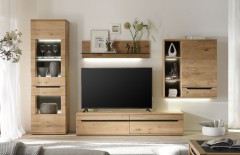 Ameno-living von Decker - Couchtisch Wildeiche/ Schiefer