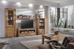 Tabea-living von Elfo Möbel - Wohnwand Wildeiche geölt