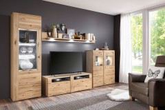 Arras von IDEAL Möbel - Wohnwand Alteiche