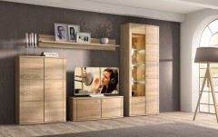 Siena-living von RMI Möbel - Wohnwand 1830-32 Sonoma Eiche